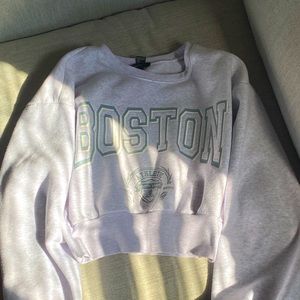 Forever 21 ~ Boston Cropped Hoodie
